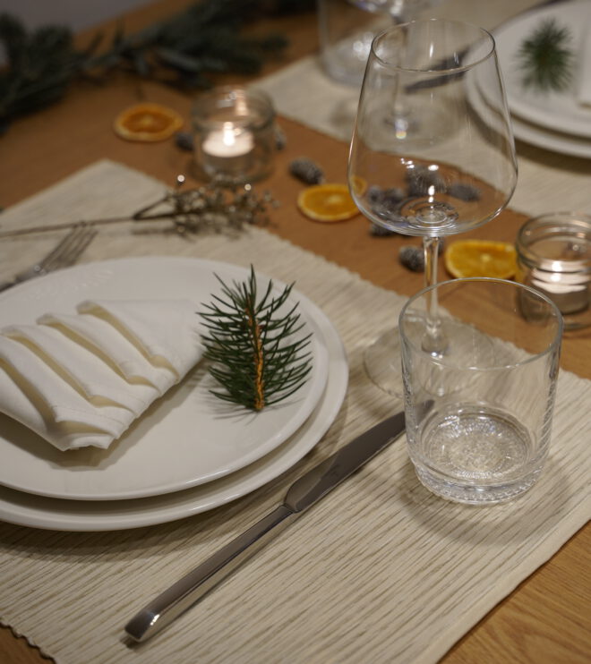 Villeroy & Boch, New Moon, Christmas Table Setting, fasten ur Seatbelts