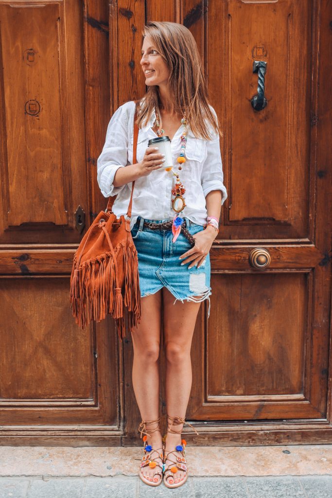 OOTD, Jeans Skirt Outfit, Summer Outfit, Casual outfit